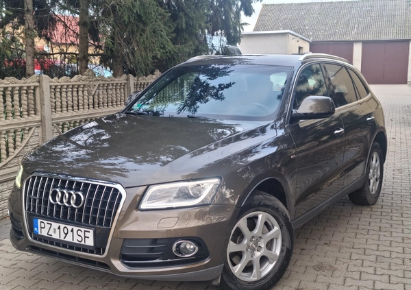 Audi Q5 cena 85900 przebieg: 120000, rok produkcji 2015 z Kostrzyn małe 326